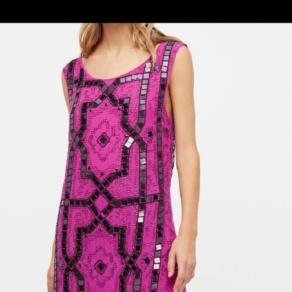 Free People "SPEAK EASY" shift dress sz 4 NWT $168